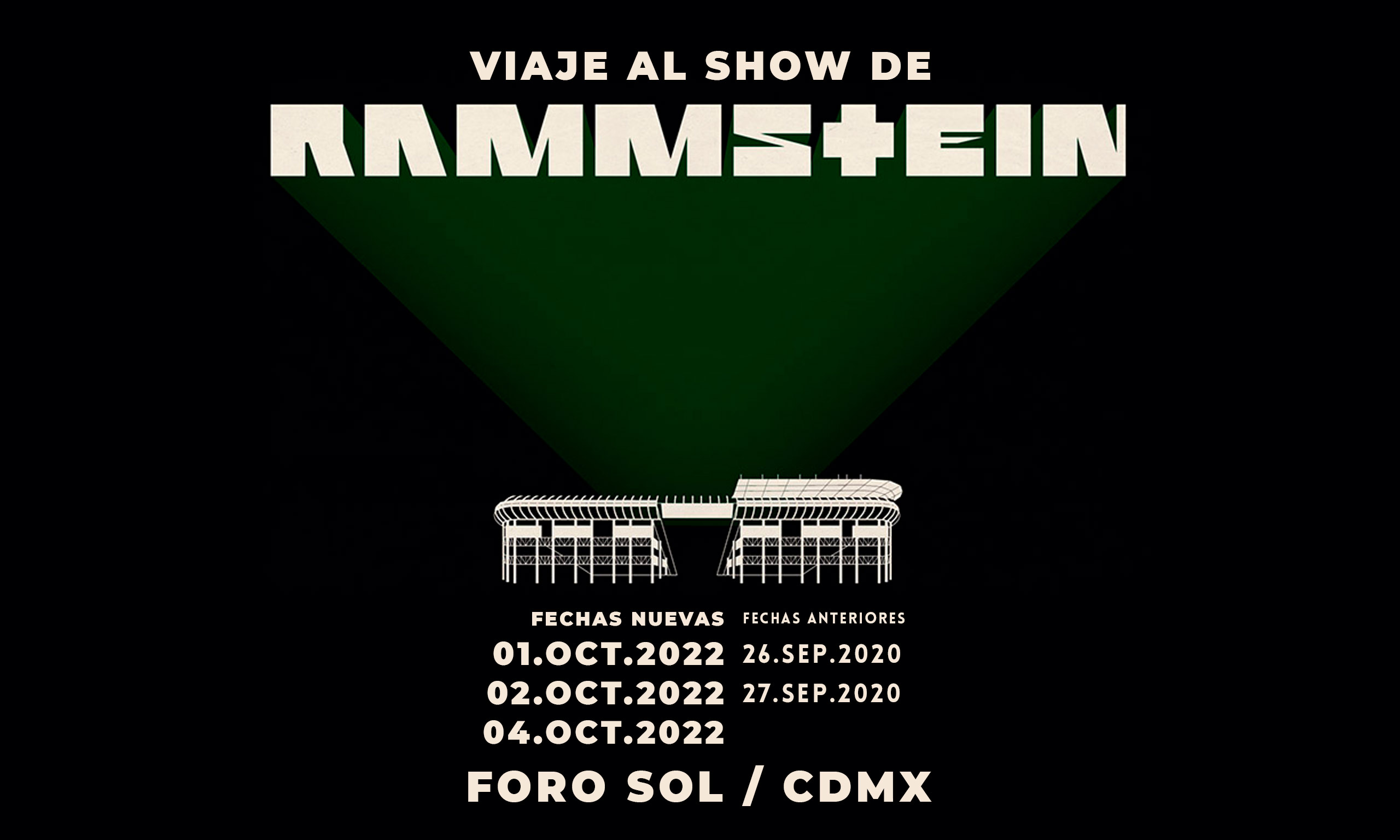 Viaje con boleto al concierto de Rammstein en CDMX/ Desde San Luis Potosí y  Querétaro – Ticketmania