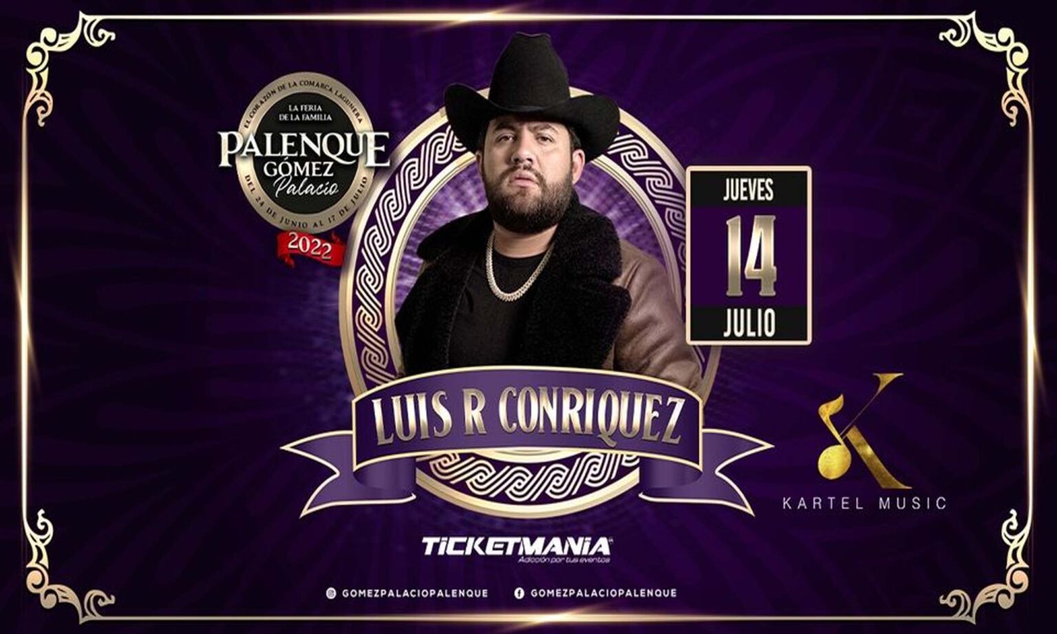 Luis R. Conriquez – Ticketmania