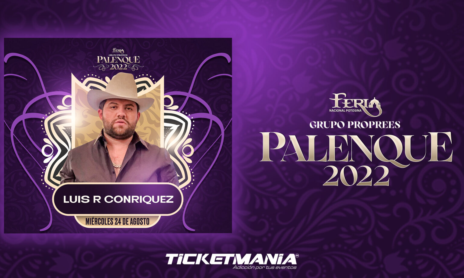 Luis R. Conriquez Ticketmania