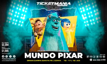 Viaje a la experiencia inmersiva del mundo Pixar desde San Luis Potosí